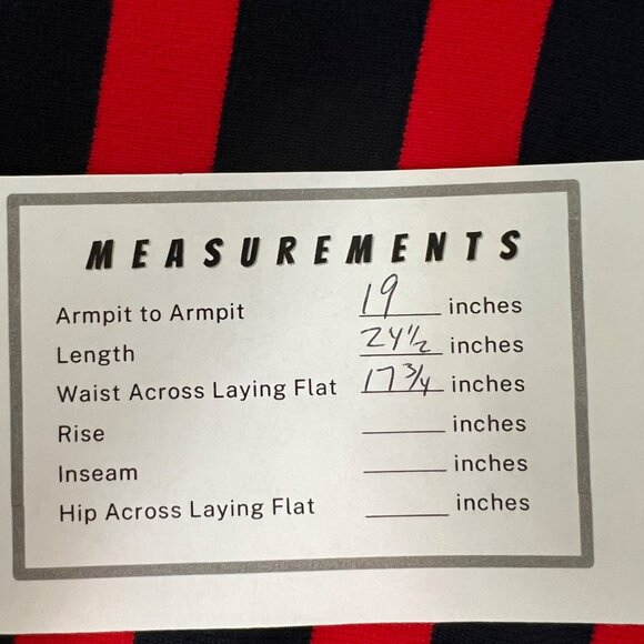 Tommy Hilfiger Womens Striped V Neck Sweater Navy Blue Red Long Sleeves size L - Picture 12 of 12